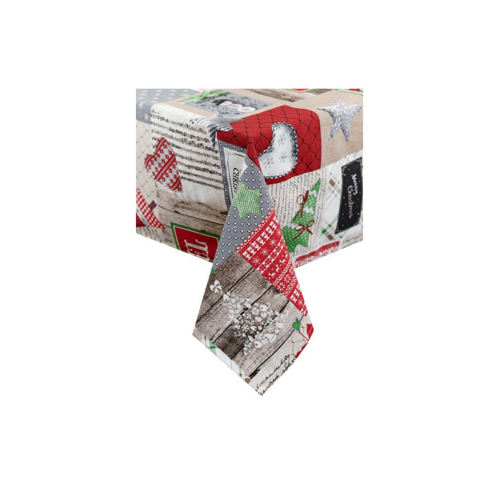 Скатертина Прованс Merry Christmas 180x132 см (4823093451421) - фото 1 Скатертина Прованс Merry Christmas 180x132 см (4823093451421) - фото 1