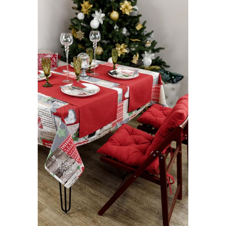 Скатертина Прованс Merry Christmas 180x132 см (4823093451421) - фото 5