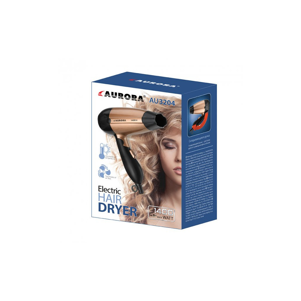 Фен Aurora AU3204 - фото 5 Фен Aurora AU3204 - фото 5