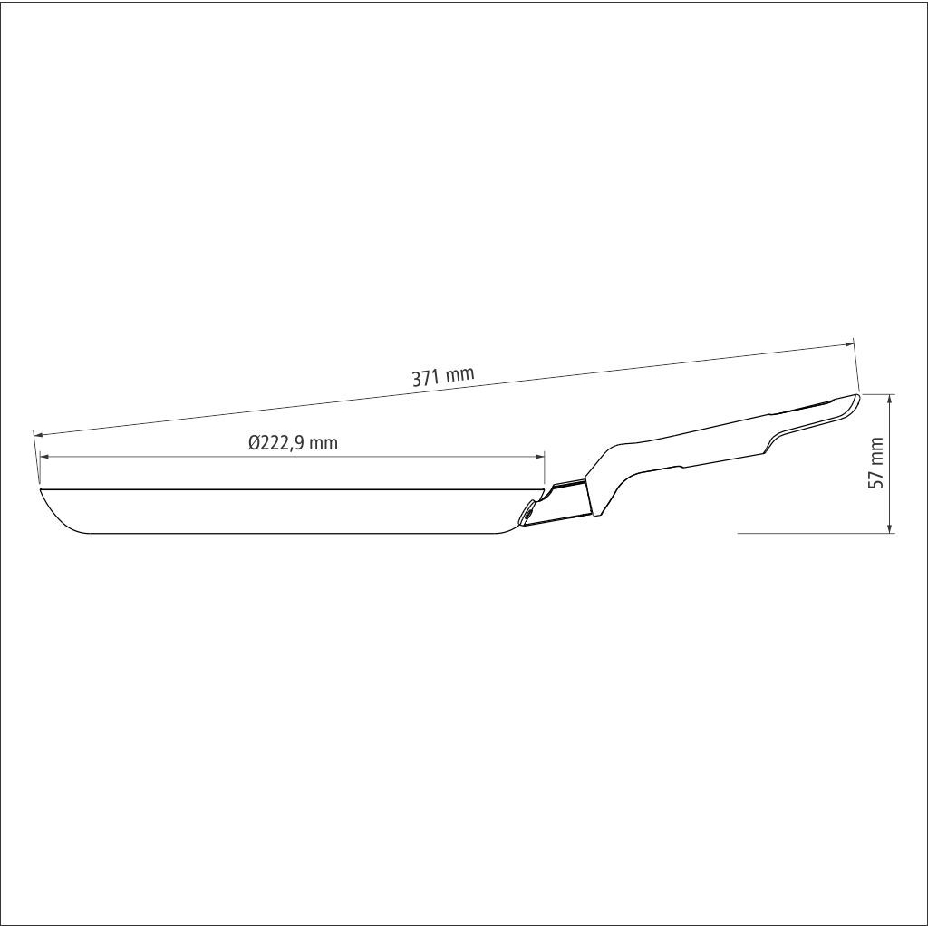 Сковорода Tramontina Loreto для млинців 22 см (20389/722) - фото 6 Сковорода Tramontina Loreto для млинців 22 см (20389/722) - фото 6
