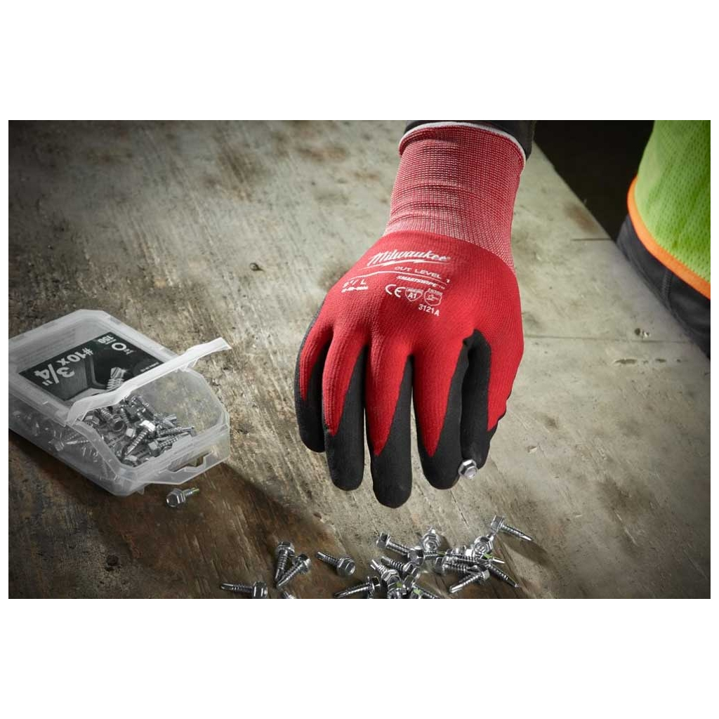 Захисні рукавиці Milwaukee з опором порізам 1 рівня, зимові, 9/L (4932471344) - фото 6 Захисні рукавиці Milwaukee з опором порізам 1 рівня, зимові, 9/L (4932471344) - фото 6