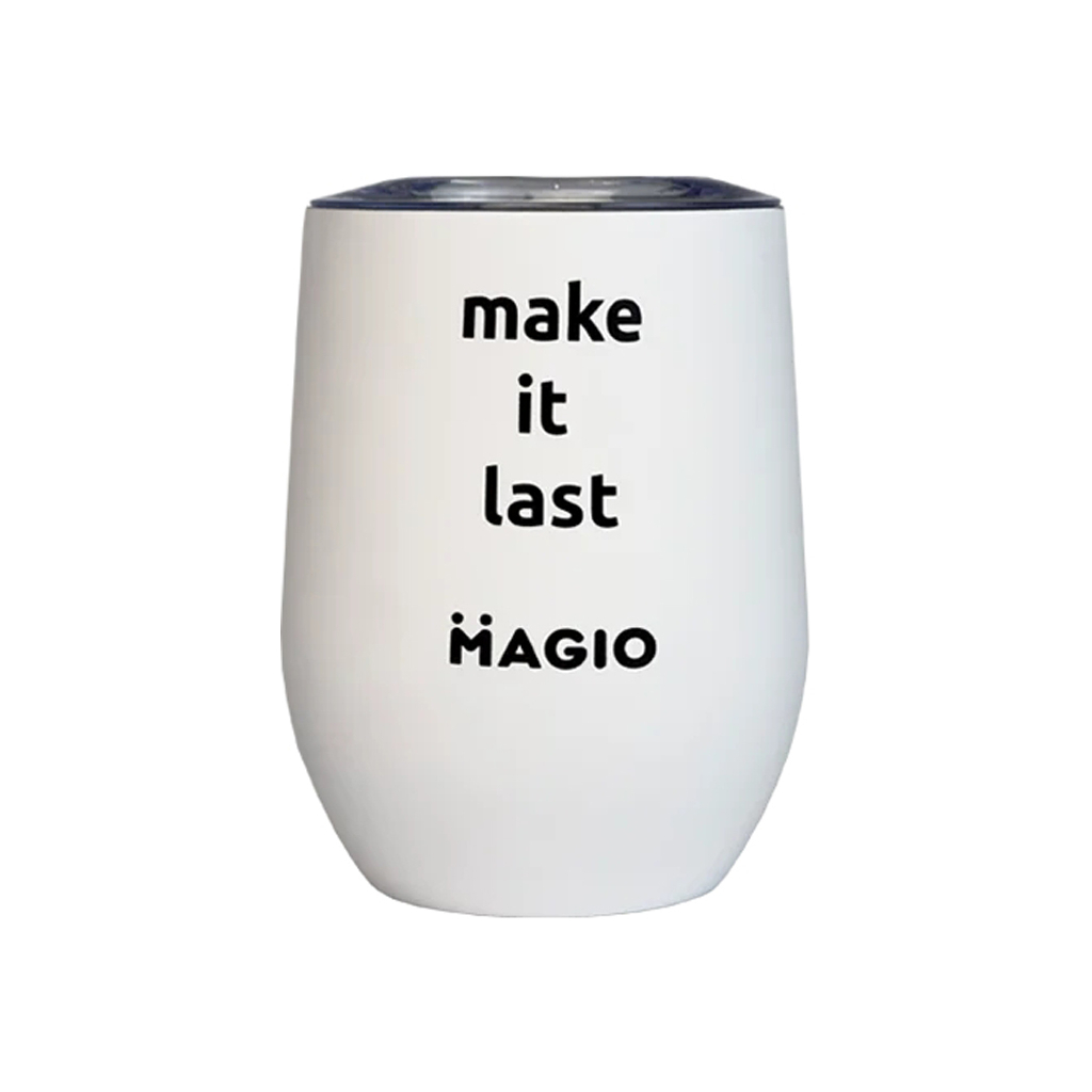 Термокружка Magio Make it Last 350 мл Біла (MG-1042) Термокружка Magio Make it Last 350 мл Біла (MG-1042)