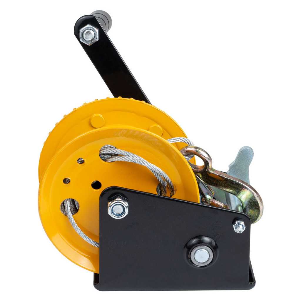 Лебідка Sigma ручна барабанна, сталевий трос 10мx5мм, 550кг (6134011) - фото 7 Лебідка Sigma ручна барабанна, сталевий трос 10мx5мм, 550кг (6134011) - фото 7