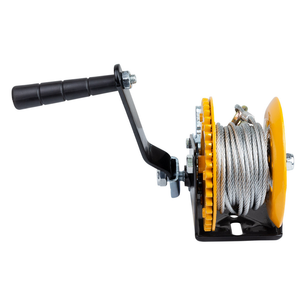 Лебідка Sigma ручна барабанна, сталевий трос 10мx5мм, 550кг (6134011) - фото 10 Лебідка Sigma ручна барабанна, сталевий трос 10мx5мм, 550кг (6134011) - фото 10