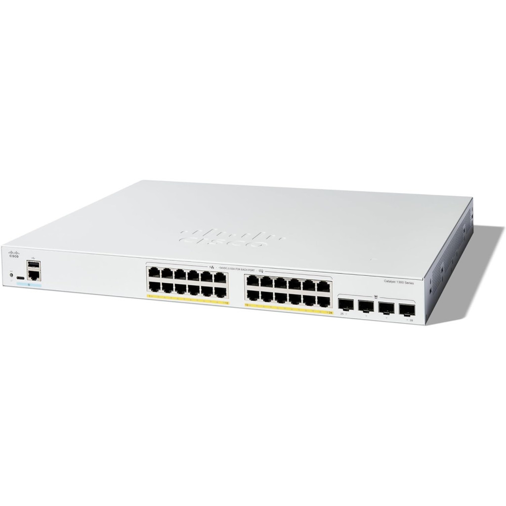 Комутатор мережевий Cisco C1300-24T-4X Комутатор мережевий Cisco C1300-24T-4X