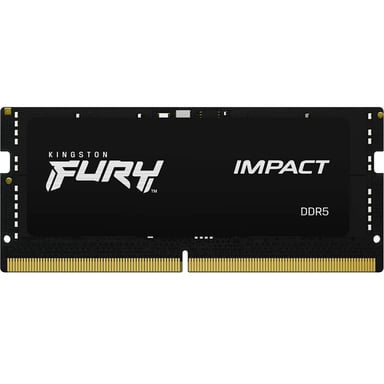 Модуль пам'яті для ноутбука SoDIMM DDR5 16GB 6000 MHz Impact Kingston Fury (ex.HyperX) (KF564S38IB-16) - фото 1