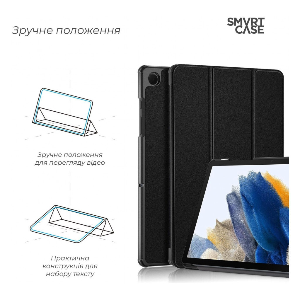 Чохол до планшета Armorstandart Smart Case Samsung Galaxy Tab A9+ Black (ARM70990) - фото 4 Чохол до планшета Armorstandart Smart Case Samsung Galaxy Tab A9+ Black (ARM70990) - фото 4