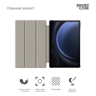 Чохол до планшета Armorstandart Smart Case Samsung Galaxy Tab S9 FE (SM-X510/X516) Black (ARM70992) - фото 3