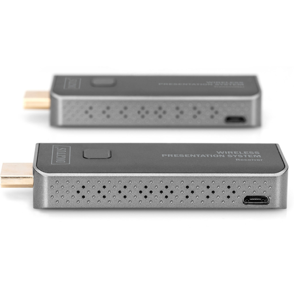 Адаптер Digitus Click Present Mini - Wireless Collaboration System HDMI, 1xTX, 1xRX (DS-55319) - фото 2 Адаптер Digitus Click Present Mini - Wireless Collaboration System HDMI, 1xTX, 1xRX (DS-55319) - фото 2