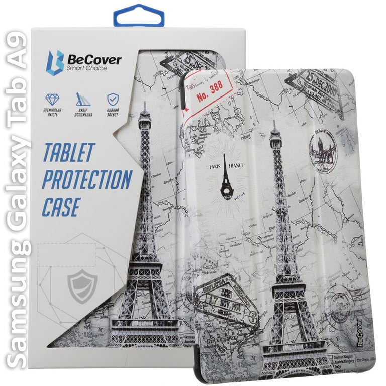 Чохол до планшета BeCover Smart Case Samsung Tab A9 SM-X115 8.7" Paris (709916) - фото 1