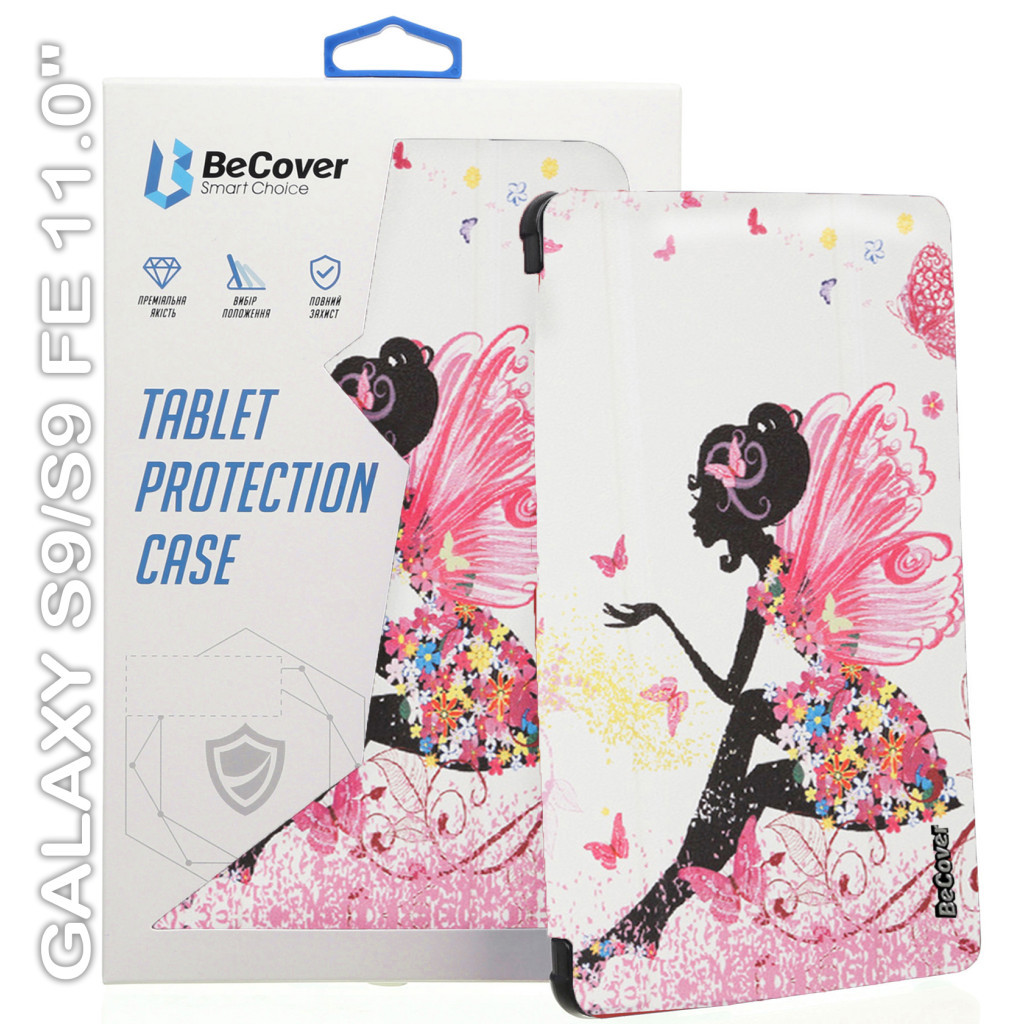 Чохол до планшета BeCover Smart Case Samsung Tab S9 (SM-X710/SM-X716)/S9 FE (SM-X510/SM-X516B) 11.0" Fairy (710424) - фото 1 Чохол до планшета BeCover Smart Case Samsung Tab S9 (SM-X710/SM-X716)/S9 FE (SM-X510/SM-X516B) 11.0" Fairy (710424) - фото 1