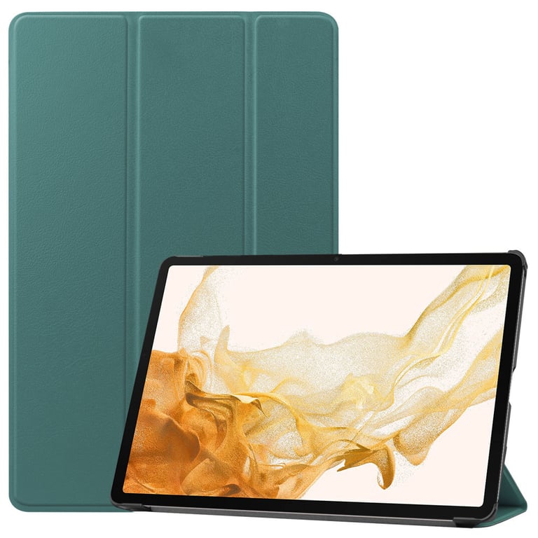 Чохол до планшета BeCover Smart Case Samsung Tab S9 Plus (SM-X810/SM-X816)/S9 FE Plus (SM-X610/SM-X616) 12.4" Dark Green (710323) - фото 2