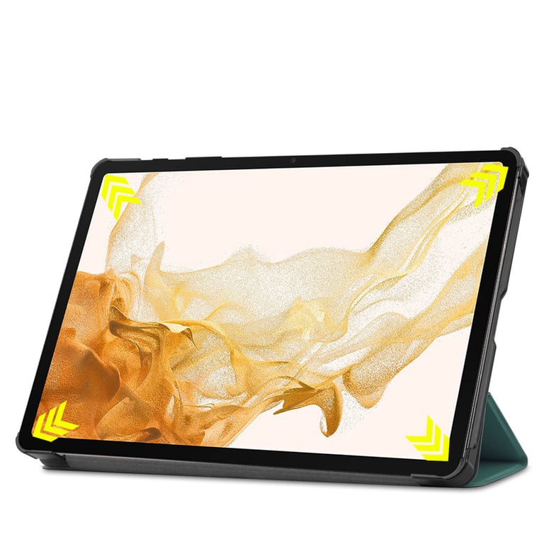 Чохол до планшета BeCover Smart Case Samsung Tab S9 Plus (SM-X810/SM-X816)/S9 FE Plus (SM-X610/SM-X616) 12.4" Dark Green (710323) - фото 7