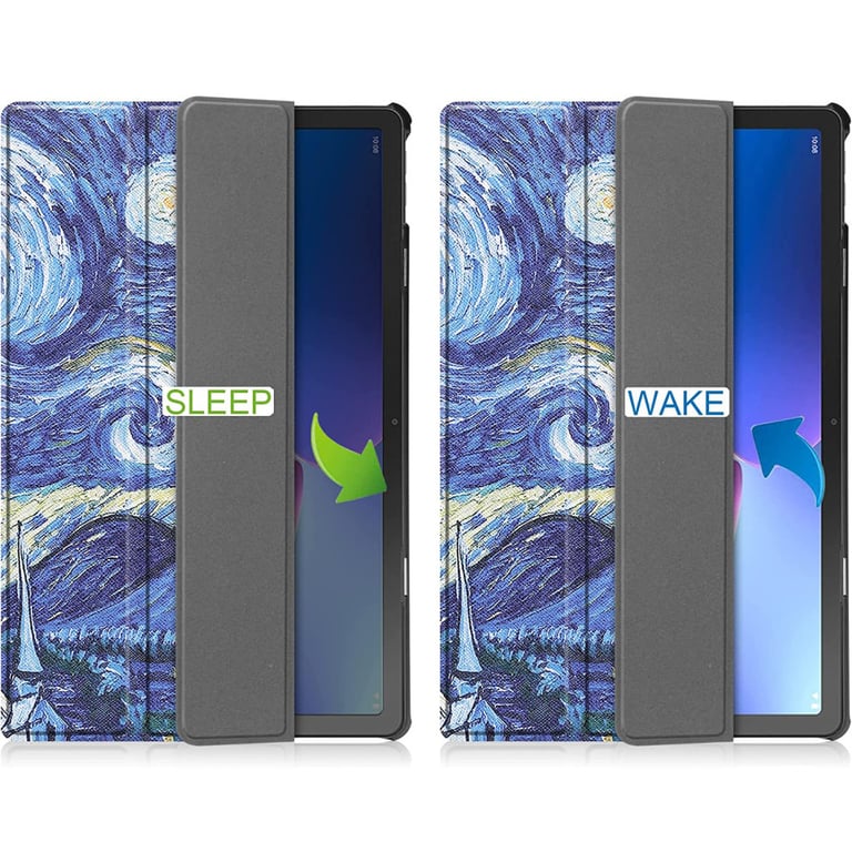Чохол до планшета BeCover Smart Case Samsung Tab S9 Plus (SM-X810/SM-X816)/S9 FE Plus (SM-X610/SM-X616) 12.4" Night (710379) - фото 4