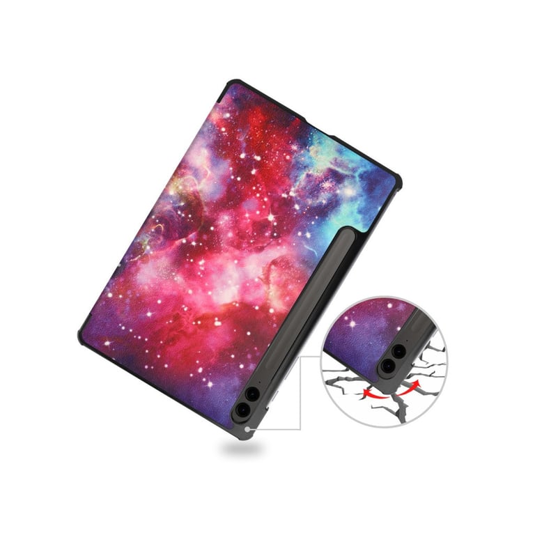 Чохол до планшета BeCover Smart Case Samsung Tab S9 Plus (SM-X810/SM-X816)/S9 FE Plus (SM-X610/SM-X616) 12.4" Space (710382) - фото 6
