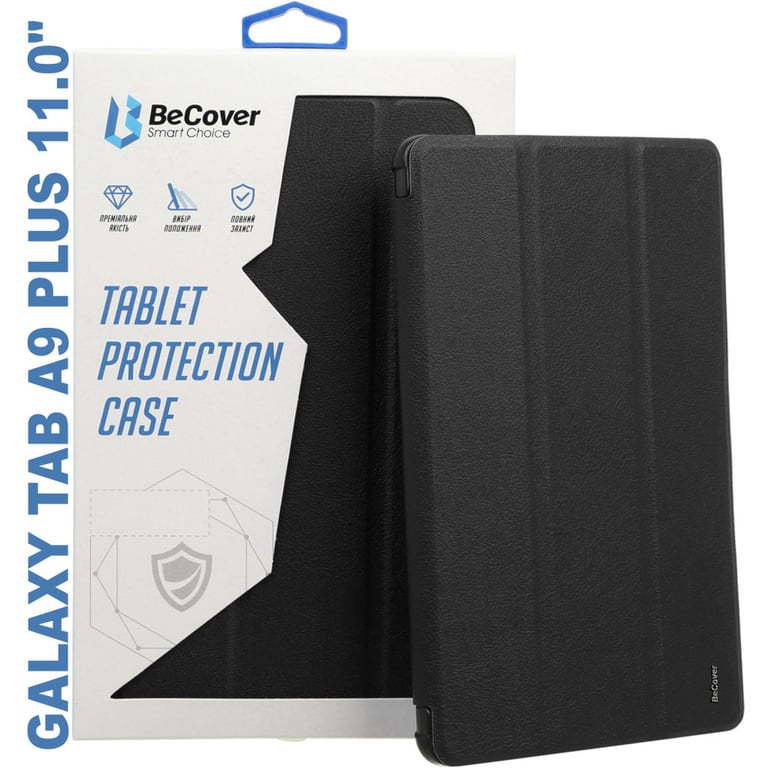 Чохол до планшета BeCover Soft Edge stylus holder Samsung Tab A9 Plus SM-X210/SM-X215/SM-X216 11.0″ Black (710366)