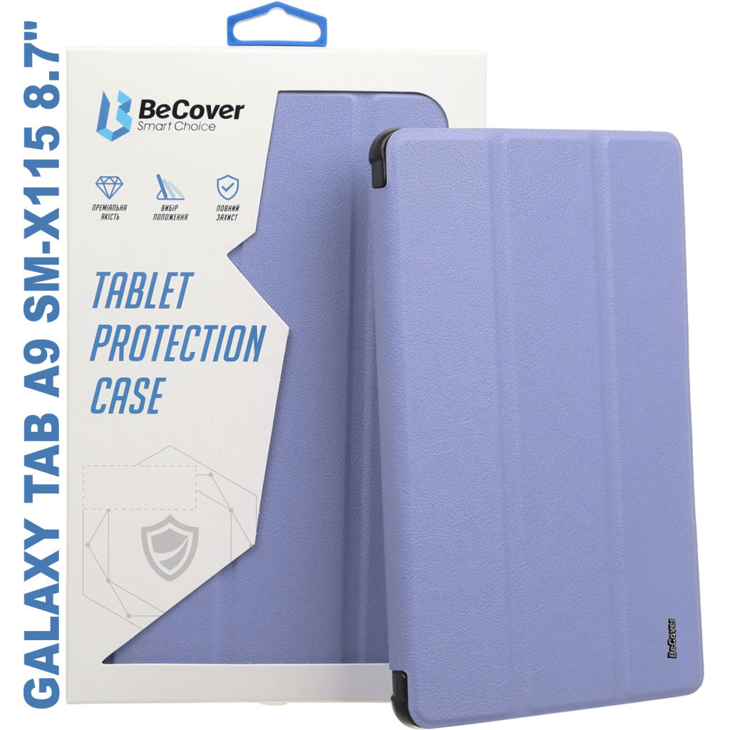 Чохол до планшета BeCover Soft Edge stylus holder Samsung Tab A9 SM-X115 8.7 Чохол до планшета BeCover Soft Edge stylus holder Samsung Tab A9 SM-X115 8.7
