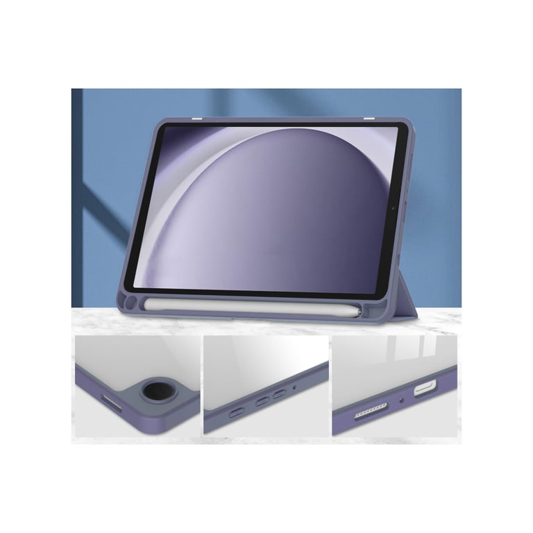 Чохол до планшета BeCover Soft Edge stylus holder Samsung Tab A9 SM-X115 8.7" Purple (710360) - фото 3