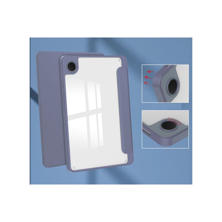 Чохол до планшета BeCover Soft Edge stylus holder Samsung Tab A9 SM-X115 8.7" Purple (710360) - фото 5