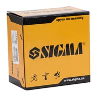 Круг зачистний Sigma по металу 125x6.0x22.2мм, 12200об/хв (1931311) - фото 6