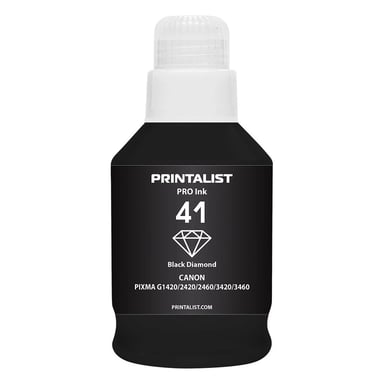 Чорнило Printalist Canon GI-41 для Pixma G2420/3420 190г Black Pigm. (PL41BP) - фото 1