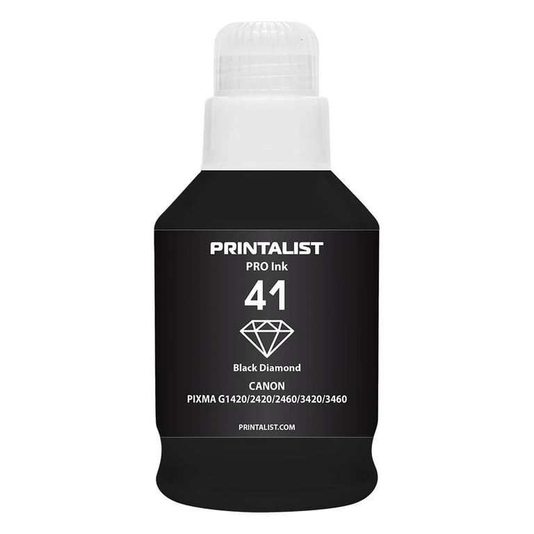 Чорнило Printalist Canon GI-41 для Pixma G2420/3420 190г Black Pigm. (PL41BP) - фото 1