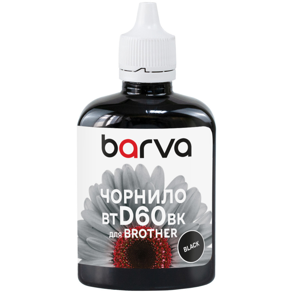Чорнило Barva Brother BTD60BK 100 мл (BBTD60-743) - фото 1