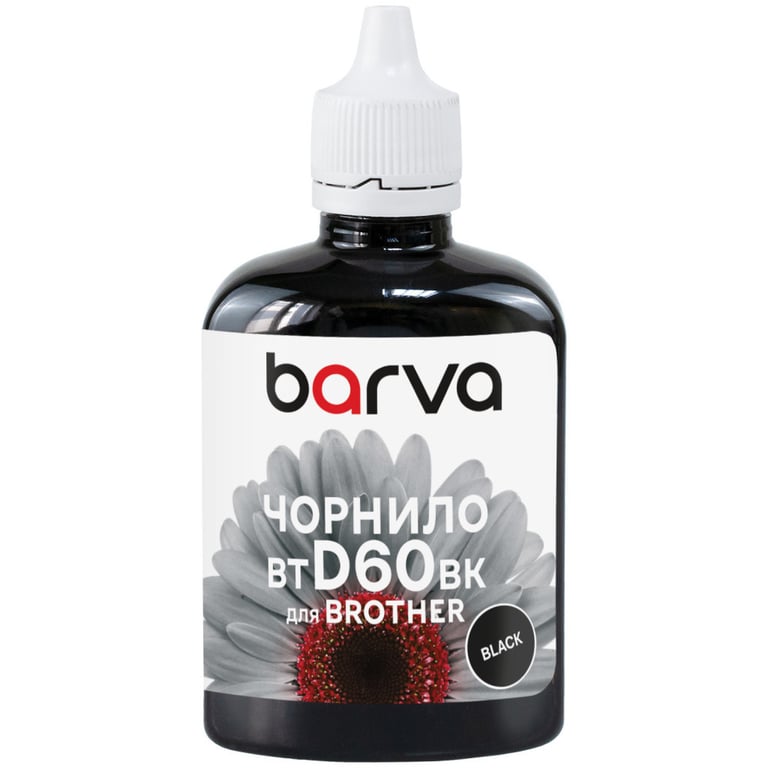 Чорнило Barva Brother BTD60BK 100 мл (BBTD60-743) - фото 1