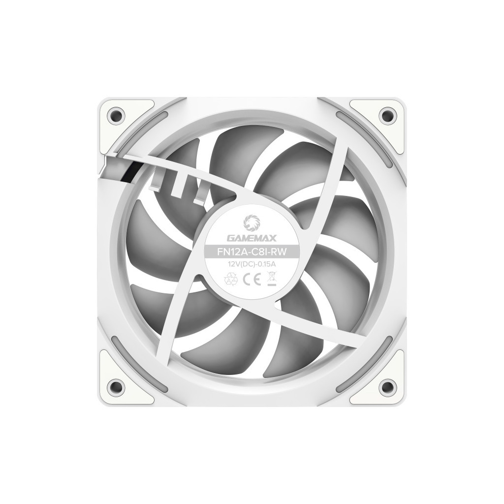 Кулер до корпусу Gamemax KF300R WH - фото 5 Кулер до корпусу Gamemax KF300R WH - фото 5