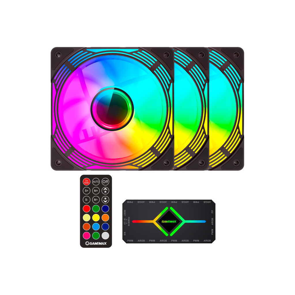 Кулер до корпусу Gamemax KF300 BK - фото 1 Кулер до корпусу Gamemax KF300 BK - фото 1