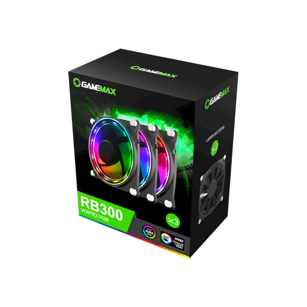 Кулер до корпусу Gamemax RB 300 - фото 10 Кулер до корпусу Gamemax RB 300 - фото 10