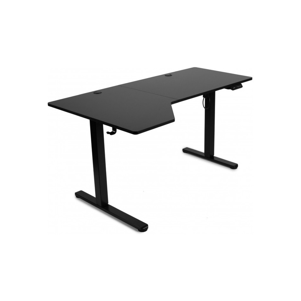 Комп%27ютерний стіл Barsky StandUp Corner 1450x850 мм Black (BSTc-01) - головне фото