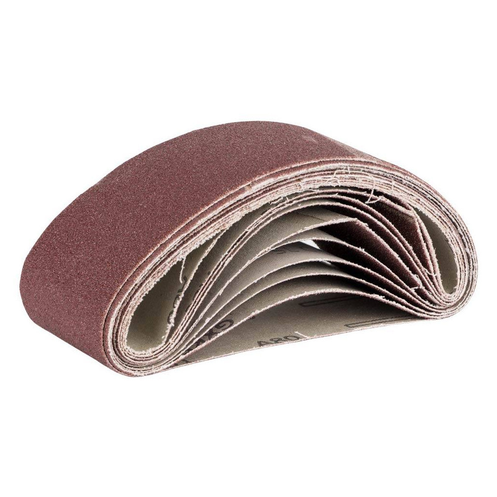 Наждачний папір Sigma стрічка кільцева 75x457мм P80 (10шт) (9151081) - фото 1