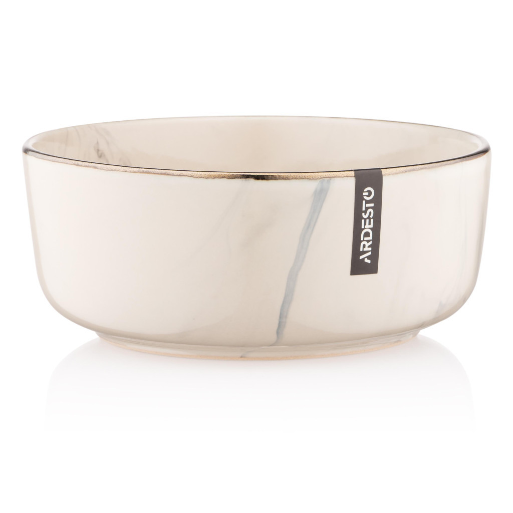 Салатник Ardesto Marmo 15,6 см Бежевий (AR2916MRB) Салатник Ardesto Marmo 15,6 см Бежевий (AR2916MRB)
