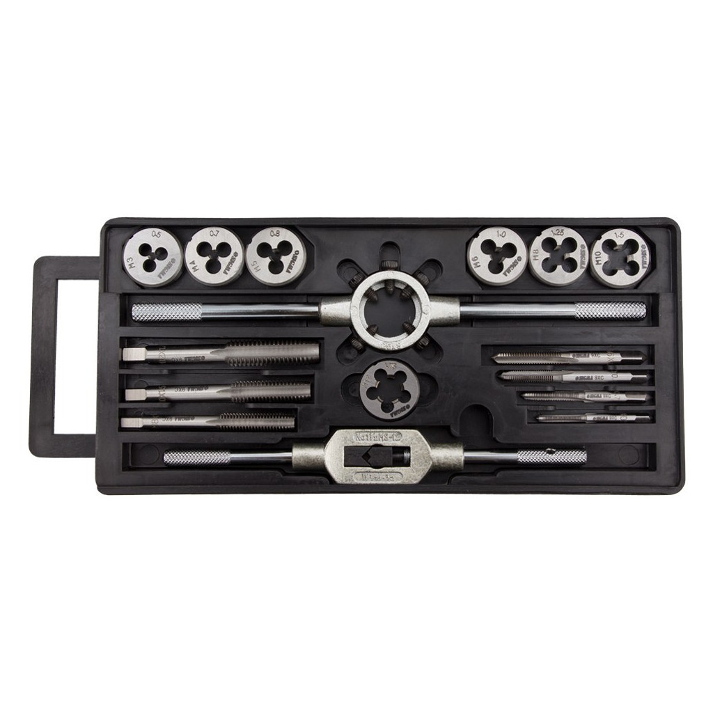 Набір мітчиків і плашок Sigma 16 предм., пластиковий кейс (1641111) - фото 1