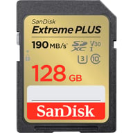 Карта пам'яті SanDisk 128GB SDXC class 10 UHS-I U3 4K Extreme Plus (SDSDXWA-128G-GNCIN) - фото 1
