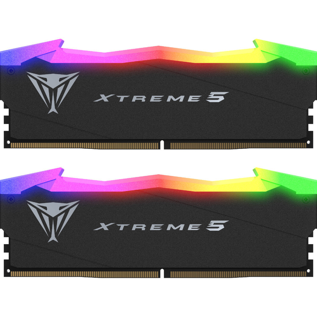 Модуль пам%27яті для комп%27ютера DDR5 32GB (2x16GB) 7600 MHz Viper Xtreme 5 RGB Patriot (PVX532G76C36K) Модуль пам%27яті для комп%27ютера DDR5 32GB (2x16GB) 7600 MHz Viper Xtreme 5 RGB Patriot (PVX532G76C36K)