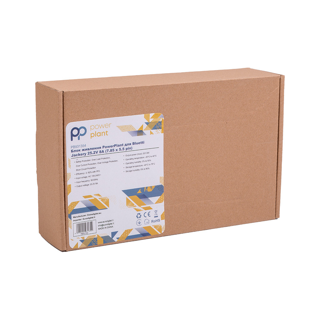 Блок живлення мережевий PowerPlant 25.2V 8A (PB931354) - фото 4 Блок живлення мережевий PowerPlant 25.2V 8A (PB931354) - фото 4