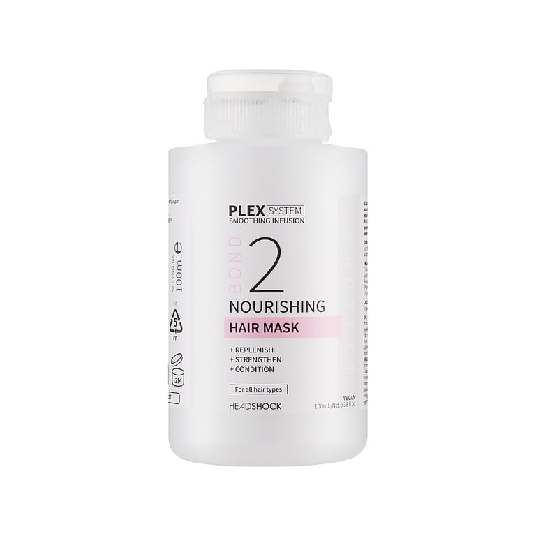 Маска для волосся Headshock Plex System Nourishing Hair Mask №2 Живильна 100 мл (5031413935974)