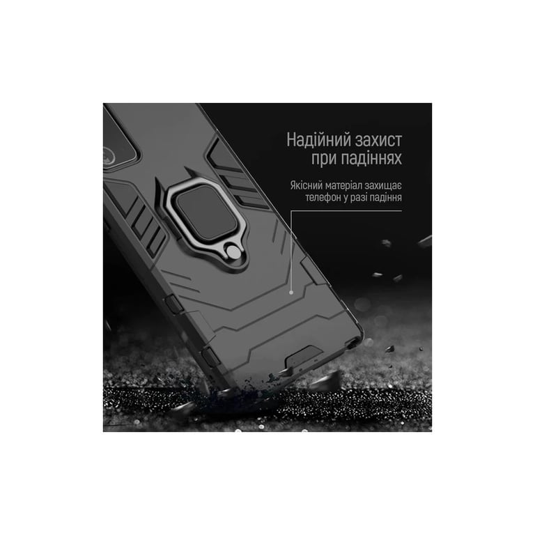Чохол до мобільного телефона ColorWay AntiShock Magnet Ring Xiaomi Redmi 13C Blue (CW-CAMRXR13C-DB) - фото 2