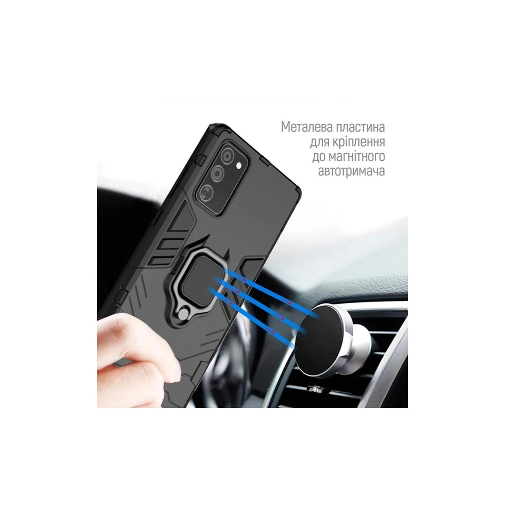 Чохол до мобільного телефона ColorWay AntiShock Magnet Ring Xiaomi Redmi 13C Blue (CW-CAMRXR13C-DB) - фото 4 Чохол до мобільного телефона ColorWay AntiShock Magnet Ring Xiaomi Redmi 13C Blue (CW-CAMRXR13C-DB) - фото 4