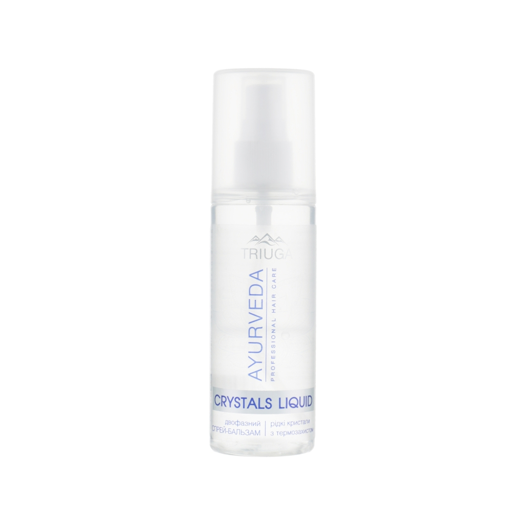 Спрей для волосся Triuga Ayurveda Crystals Liquid Двофазний бальзам 120 мл (8908003544885) - фото 1