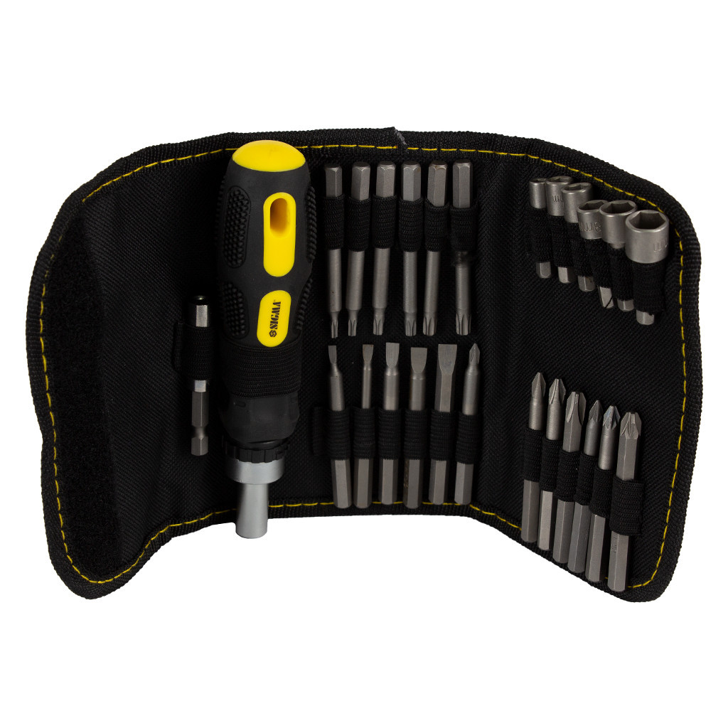 Набір викруток Sigma з бітами 18шт + насадки торцеві 6шт CrV (4002111) - фото 3 Набір викруток Sigma з бітами 18шт + насадки торцеві 6шт CrV (4002111) - фото 3