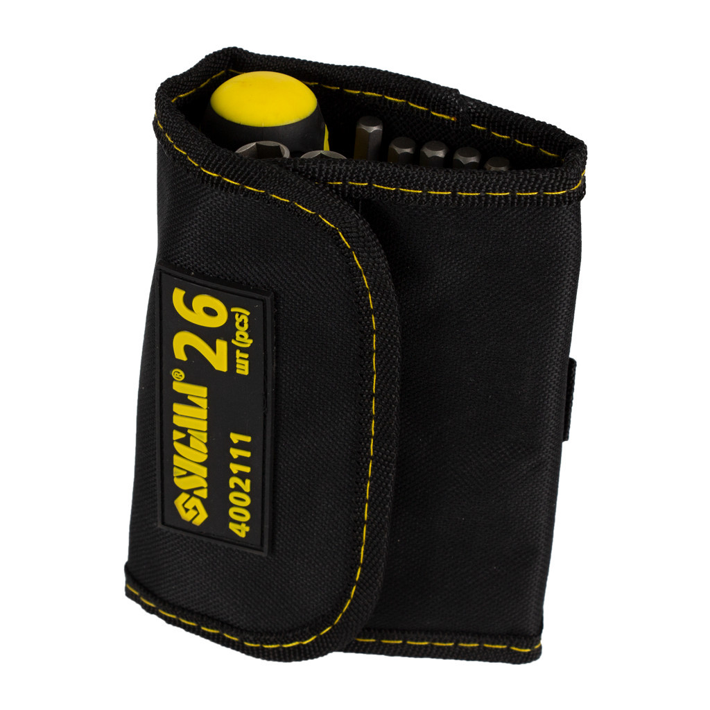 Набір викруток Sigma з бітами 18шт + насадки торцеві 6шт CrV (4002111) - фото 4 Набір викруток Sigma з бітами 18шт + насадки торцеві 6шт CrV (4002111) - фото 4