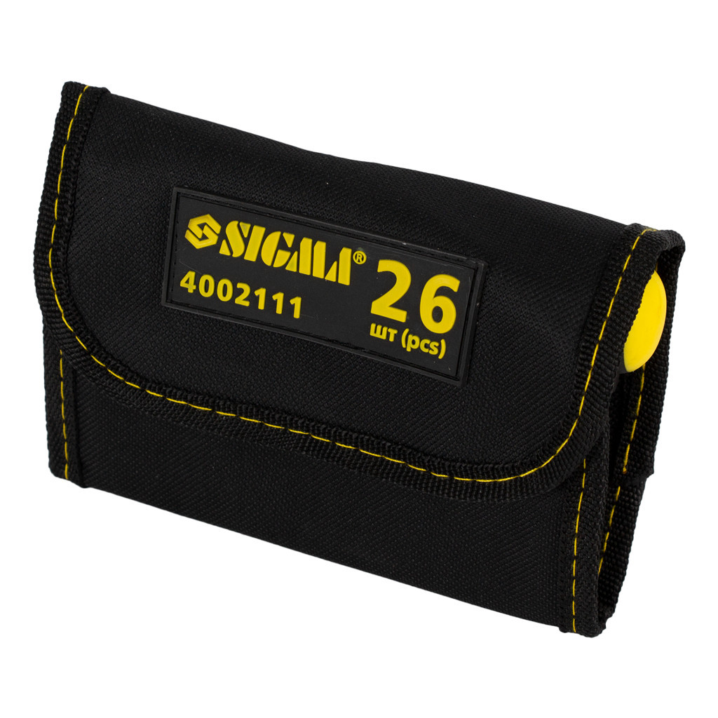 Набір викруток Sigma з бітами 18шт + насадки торцеві 6шт CrV (4002111) - фото 5 Набір викруток Sigma з бітами 18шт + насадки торцеві 6шт CrV (4002111) - фото 5