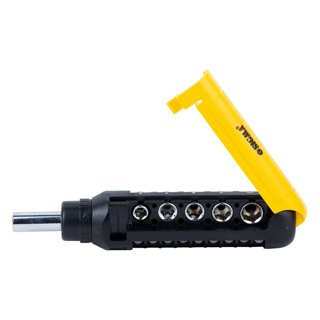 Набір викруток Sigma з реверсом + насадки торцеві та біти 1/4 Набір викруток Sigma з реверсом + насадки торцеві та біти 1/4