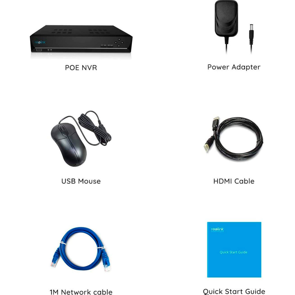 Реєстратор для відеоспостереження Reolink NVS8 без HDD (RLN8-410 без HDD) - фото 3 Реєстратор для відеоспостереження Reolink NVS8 без HDD (RLN8-410 без HDD) - фото 3