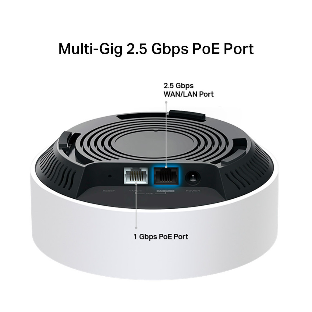 Точка доступу Wi-Fi TP-Link DECO-X50-POE-1-PACK - фото 3 Точка доступу Wi-Fi TP-Link DECO-X50-POE-1-PACK - фото 3