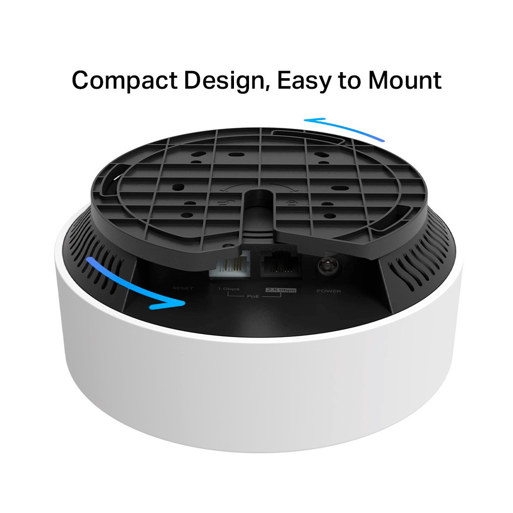 Точка доступу Wi-Fi TP-Link DECO-X50-POE-1-PACK - фото 4 Точка доступу Wi-Fi TP-Link DECO-X50-POE-1-PACK - фото 4