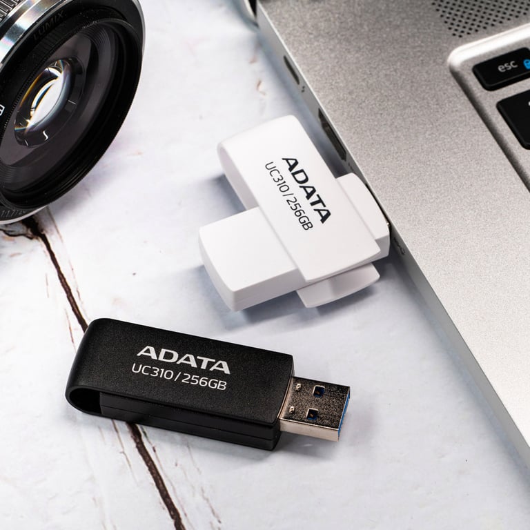 USB флеш накопичувач ADATA 128GB UC310 USB 3.2 Black (UC310-128G-RBK) - фото 8